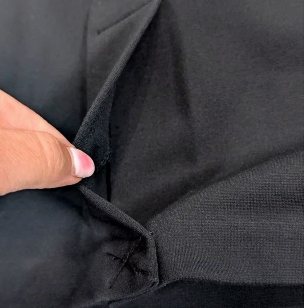Tahari Tummy Control Pencil Skirt Black Modal Stretch Workwear Size Large ~ NWT - Picture 11 of 13